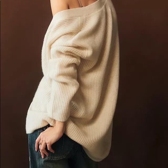ISO Jenni Kayne Cashmere Cocoon Oversized Cardigan Dupe - Picture 2 of 9
